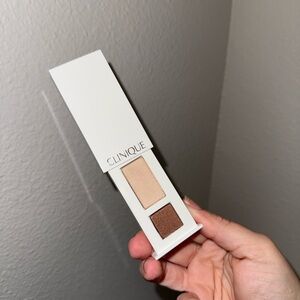 New Never Used Clinique Dual Tone Eyeshadow Neutral Like Mink Color